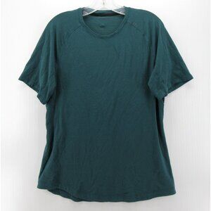 Lululemon Shirt Medium Metal Vent Tech Performance Striped Training